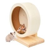 Roda De Exercício De Madeira Para Hamsters E Ratos Gerbil