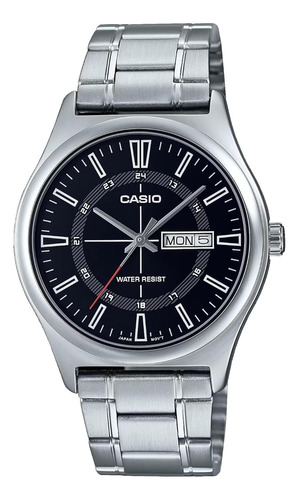 Casio Mtp-v006d-1c Reloj Analógico De 3 Manecillas De Acero 