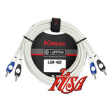 Cable P/audio Rca A Rca Kirlin Lga402-10ft 3m Estéreo Ofc