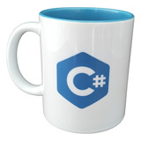 Taza Programador Csharp, Desarrollador, Developer, C#