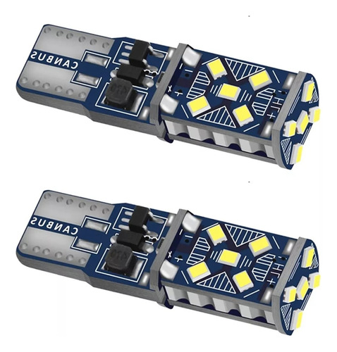 Led Señalizacion Csp Canbus T10 W5w 45 Led Blanco 12/24v X2