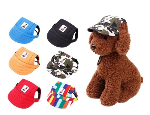 Gorras Para Perros Pequeños Con Estampado De Verano