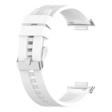 Correa Compatible Con Huawei Watch Fit 2 Blanco