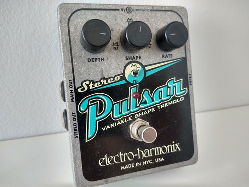 Pedal Electro Harmonix Pulsar Variable Shape Tremolo