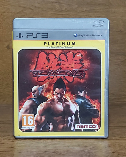 Tekken 6  Platinum Ps3 Original Mídia Física Com.manual Nf 