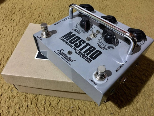 Sabbadius Mostro Synthesizer Fuzz Inspired By Dante Spinetta