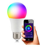 Lampara Led Rgb 12w Smart Wifi Celular E27