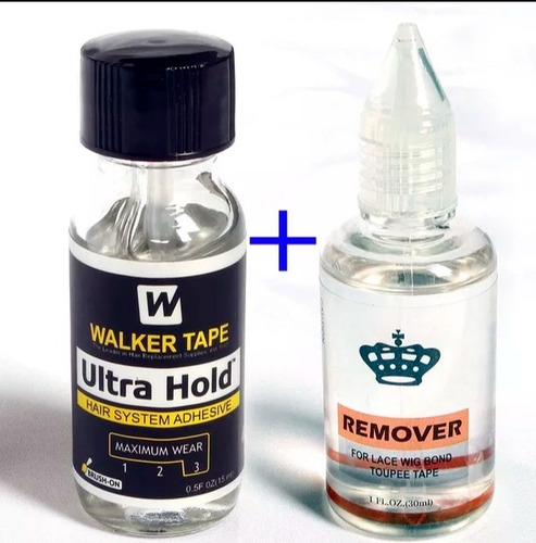 Walker Tape Ultra Pegante Y Removedor Para Prótesis Capilar 