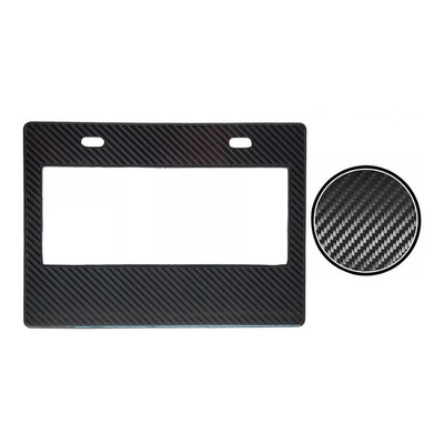 Porta Placa Negro Fibra De Carbono Brillante 5d Motocicleta | MercadoLibre