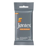 Preservativo Lubrificado Jontex Ereção Prolongada Pac 6 Un