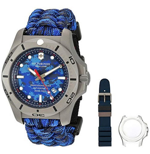 Reloj Victorinox I.n.o.x. Professional Diver Titanio Azul