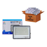 Reflector Luminaria Led 100w/1000w Uso Exterior Ip65 20 Pzas