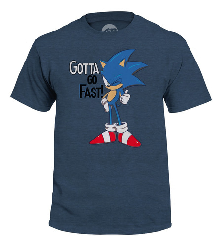 Playera Grapics Sonic Camiseta Geek Gamer Sega