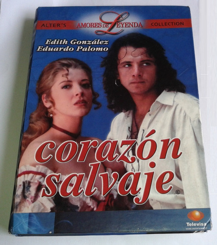 Telenovela Corazon Salvaje Estuche Rigido 1 Dvd Doble Cara 