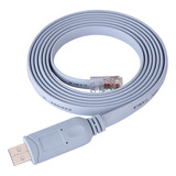 Sl Cable Plano De Consola Serie Cat5 Usb2.0 Macho A Rj45 Dm