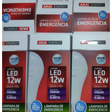 Lámpara Led Autónoma 12 W Luz De Emergencia 