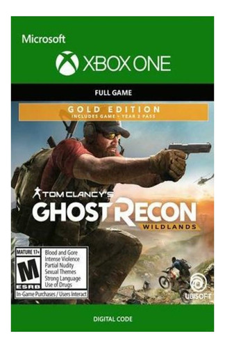 Ghost Recon Wildlands Gold Year 2 Edition Codigo 25 Digitos 