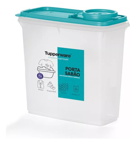 Tupperware Lavanderia | Porta Sabão Em Pó 2kg