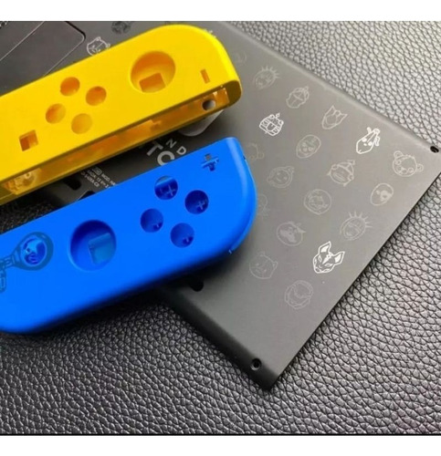 Case Capa Shell Substituição Para Console Joycon Switch