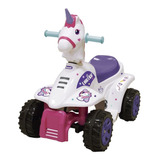 Moto Eléctrica Mini Quad Unicornio 6v Para Niñas Prinsel