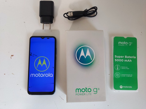 Celular Motorola Moto G8 Power Lite 64gb Tela Trincada