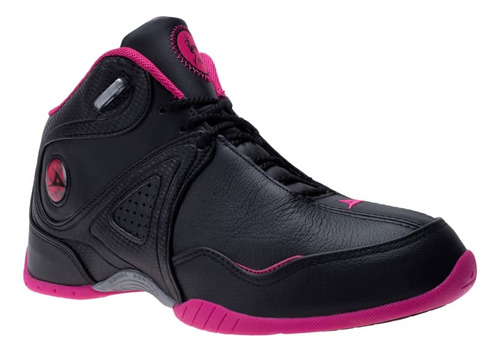 Tenis Basketball Pirma 867 Negro Dama Sport Antiderrapante