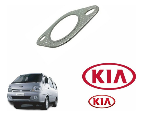 Sello Bajante Escape Kia K2700 Pregio 3.0l 01-09 Foto 4