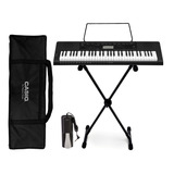 Kit Teclado Casio Musical Ctk3500 5/8 Completo Com Pedal