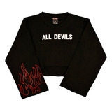 Buzo All Devils Burned Side 4003 Grid