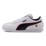 Original Tenis Puma Roma Scuderia Ferrari Coleccion Tri Blue