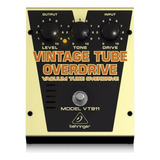 Pedal Vintage Tube Overdrive Behringer Vt911 +