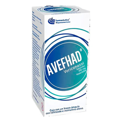 AVEFHAD Voriconazol Solución Inyectable 200 Mg, 1 Frasco Ámpula | Meses sin interés