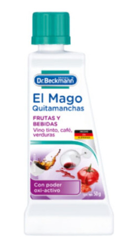Quitamanchas Vino Y Bebidas El Mago N°8 Dr. Beckmann 50ml