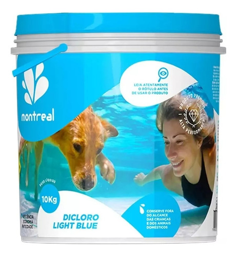 Cloro Granulado Light Blue 3x1 Para Piscina10kg