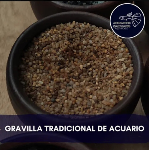 Gravilla Tradicional Acuario Pecera Tropical Y Agua Fría 5kg