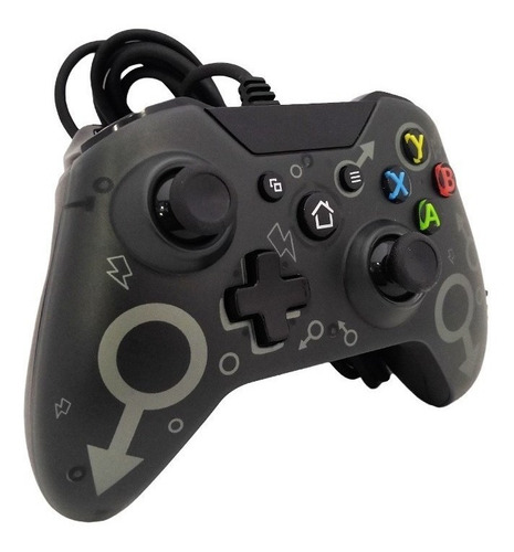 Mando Xbox One Cableado Gamepad Usb Negro