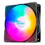 Fan Cooler Para Gabinete Refrigerador Cpu Led Colorido - Nfe