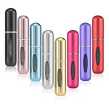 8 Pcs Mini Atomizador Para Perfume Capsula Viaje Portable