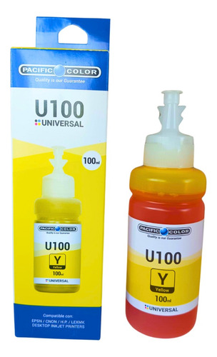 Tinta Alternativa 100ml Para Epson/canon/hp/brot/lex Tinta Amarillo