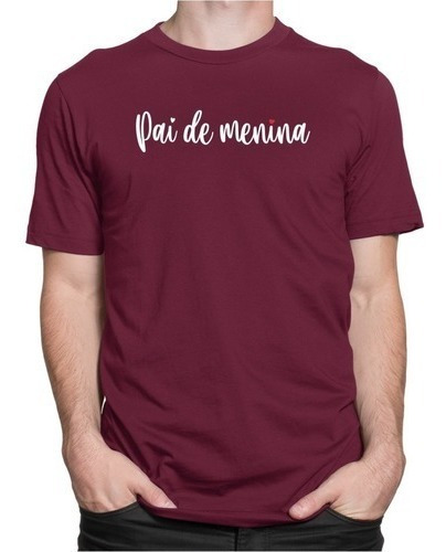Camiseta Camisa Pai De Menina Presente Gravidez Surpresa