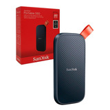 Ssd Externo 480gb Sandisk, Usb 3.2 Gen 2 - Sdssde30-480g-g25