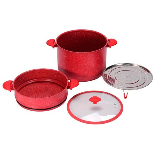 Olla Vaporera Aluminio 15 L Crown Baccara Magiccook15