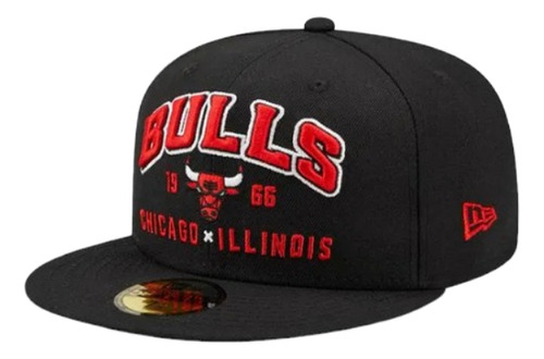 Gorra Original New Era Chicago Bulls Nba Negro