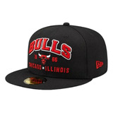 Gorra Original New Era Chicago Bulls Nba Negro