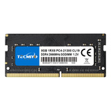 Memoria Tecmiyo 8gb Ddr4-2666 Sodimm Pc4-21300s Para Laptop