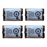 4 Baterias Hhr P107 700mah Para Telefonos Panasonic Inalamb.