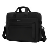  Seanite Pasta Bolsa Maleta Notebook 17  Cor Preto