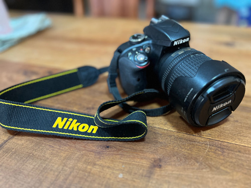 Nikon Kit D3300 + Lente 18-55mm Vr Ii Dslr Color  Negro