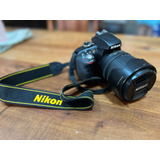 Nikon Kit D3300 + Lente 18-55mm Vr Ii Dslr Color  Negro