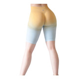 Short Deportivo Galasport Mujer Push Up Ciclismo Spinning Ba